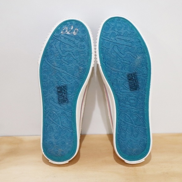 NWOT Blowfish Malibu Sneakers no laces White 7.5. NEVER WORN - Picture 6 of 8